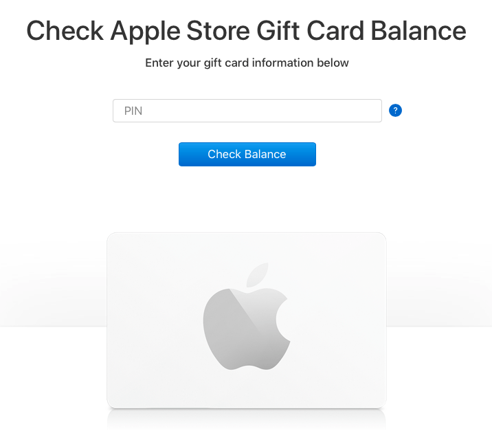Check balance of iTunes card without redeeming it