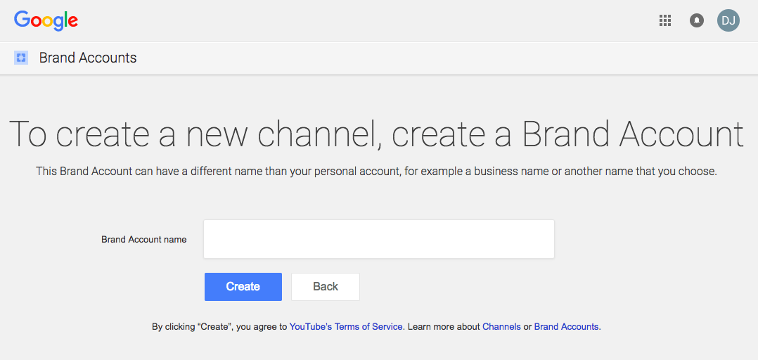 How to Create Brand Account on YouTube in 2018