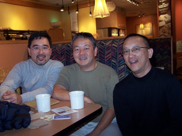 DJ Chuang on left, Tommy Dyo (Epic, CCC) in middle, Louis Lee (MESA) on right. Photo taken in VA near DC.