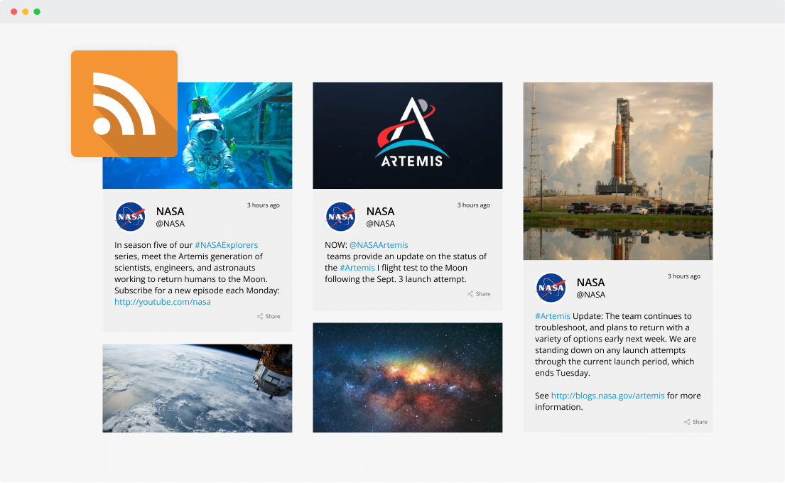 Add a Free RSS Feed Widget to Squarespace (2023)