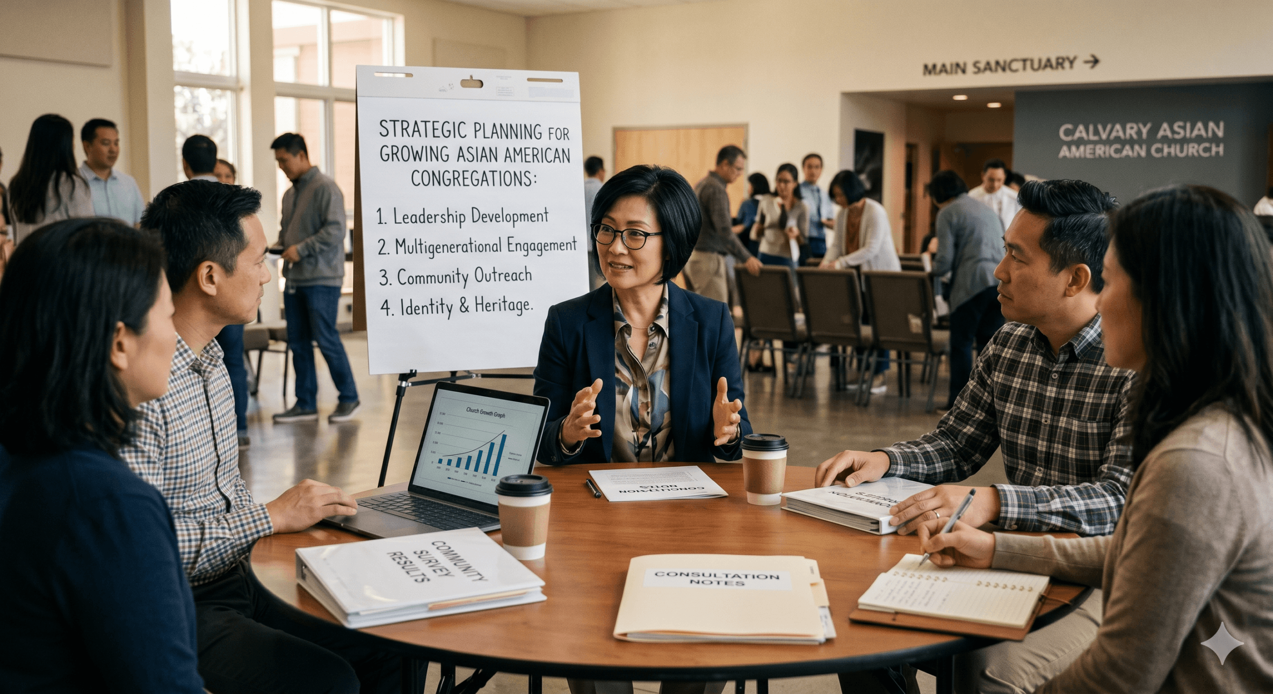 a list of Asian American church consultants